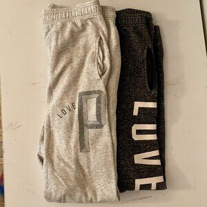 VS PINK Sweatpants - 2 SETS!!